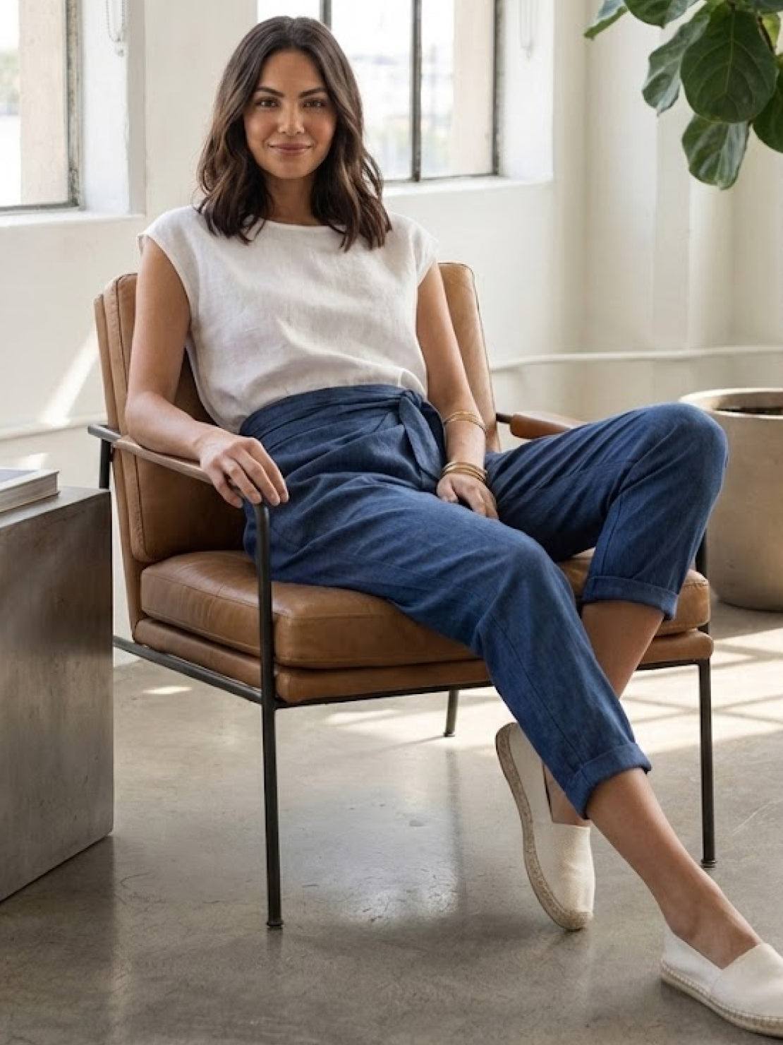 Atlas | Crossover Wrap-Front Pants