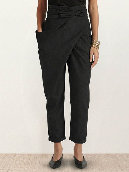 Atlas | Crossover Wrap-Front Pants