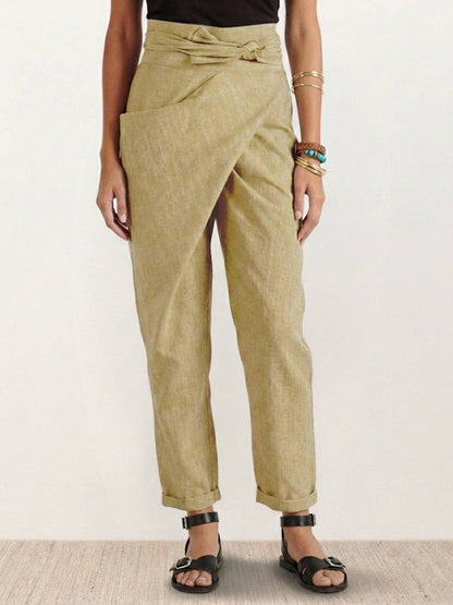 Atlas | Crossover Wrap-Front Pants