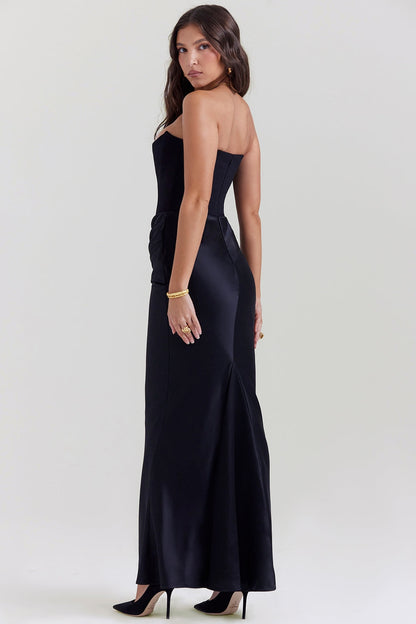 Renee | Women's Strapless Maxi Wedding Dress