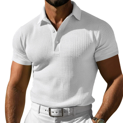Adriano | Men’s Structured Slim Fit Polo Shirt