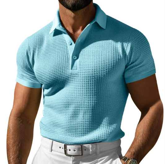 Adriano | Men’s Structured Slim Fit Polo Shirt