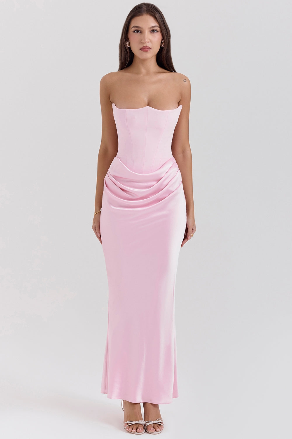 Renee | Women's Strapless Maxi Wedding Dress