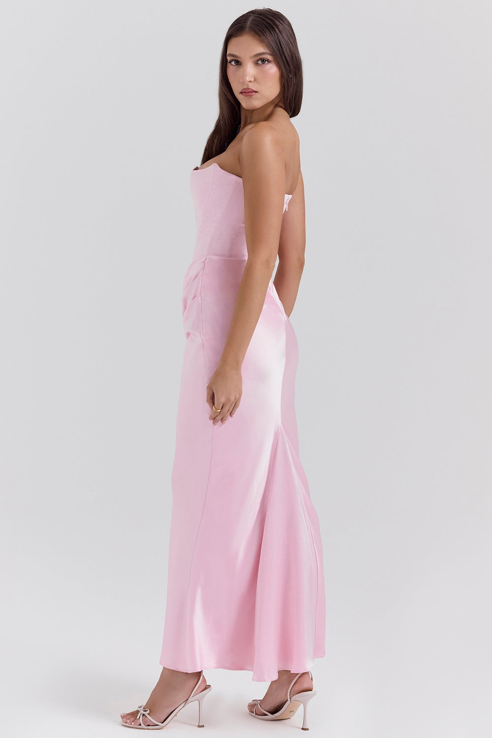 Renee | Women's Strapless Maxi Wedding Dress