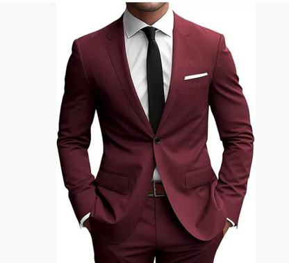 Elio | Men’s Precision Slim-Fit Spring Suit