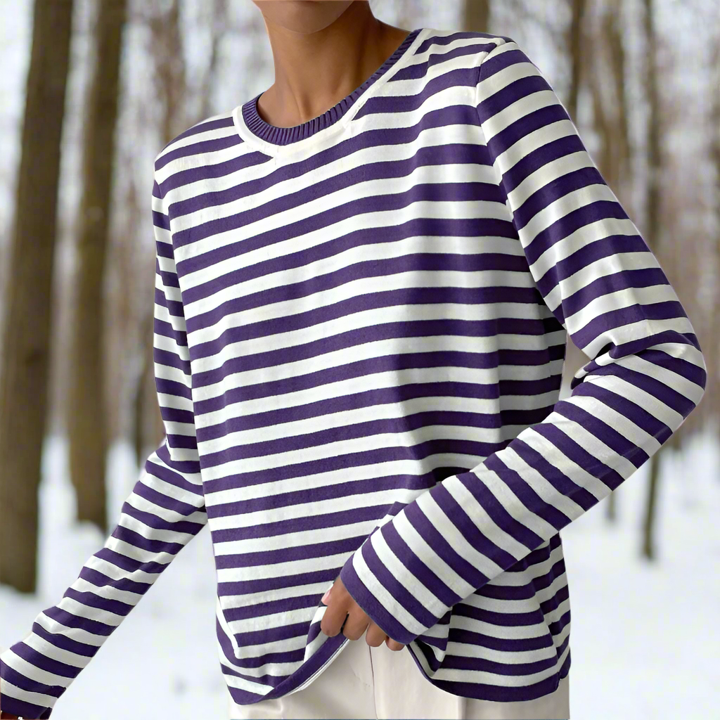 Felicity | Women's Relaxed Striped Casual Shirt