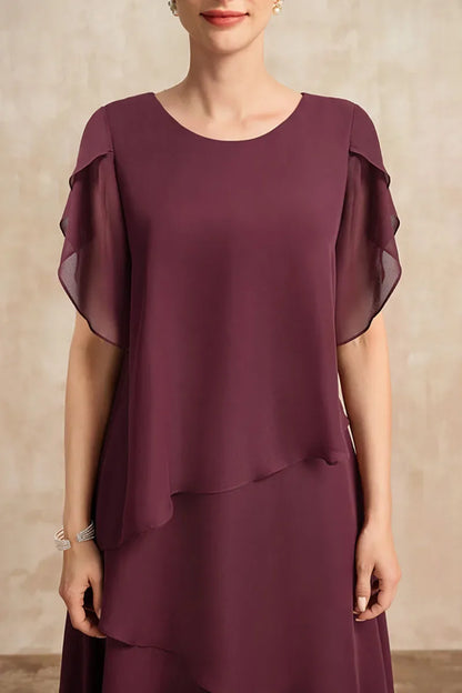 Emilia | Women's Elegant Classic Chiffon Dress