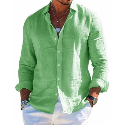 Gaetano | Men’s Relaxed Kinetic Long Sleeve Shirt