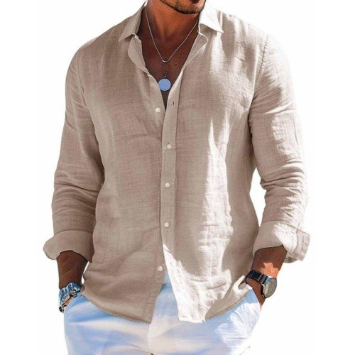 Gaetano | Men’s Relaxed Kinetic Long Sleeve Shirt