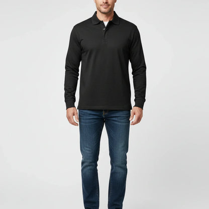 Marco | Men’s Classic Long Sleeve Polo Shirt
