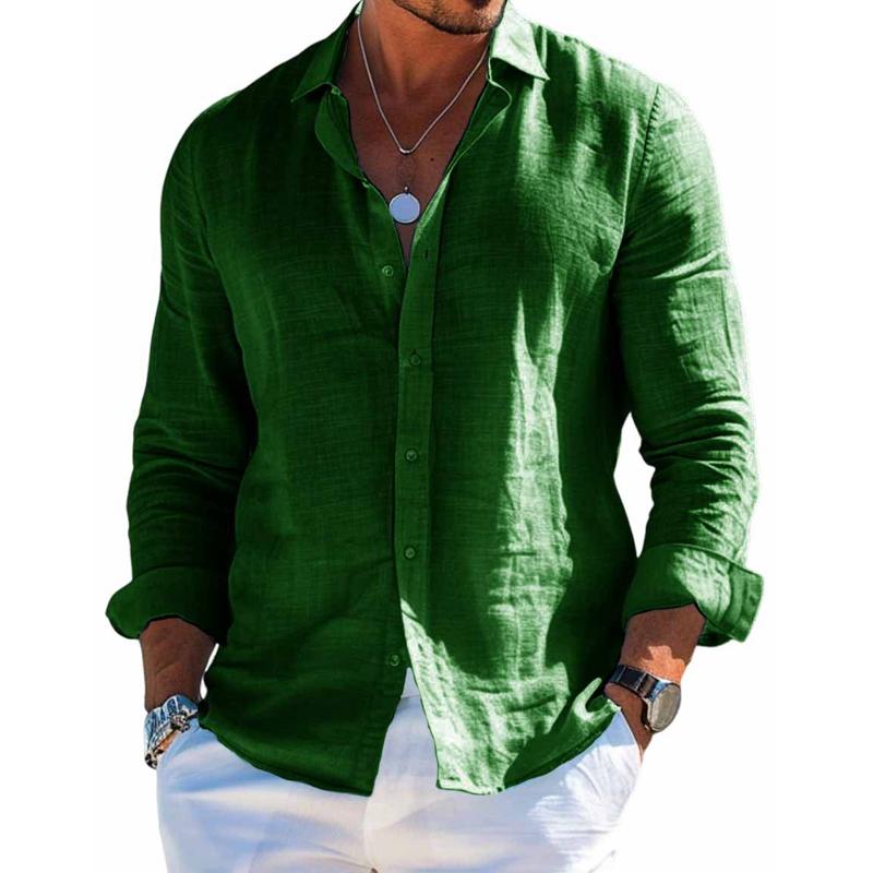 Gaetano | Men’s Relaxed Kinetic Long Sleeve Shirt