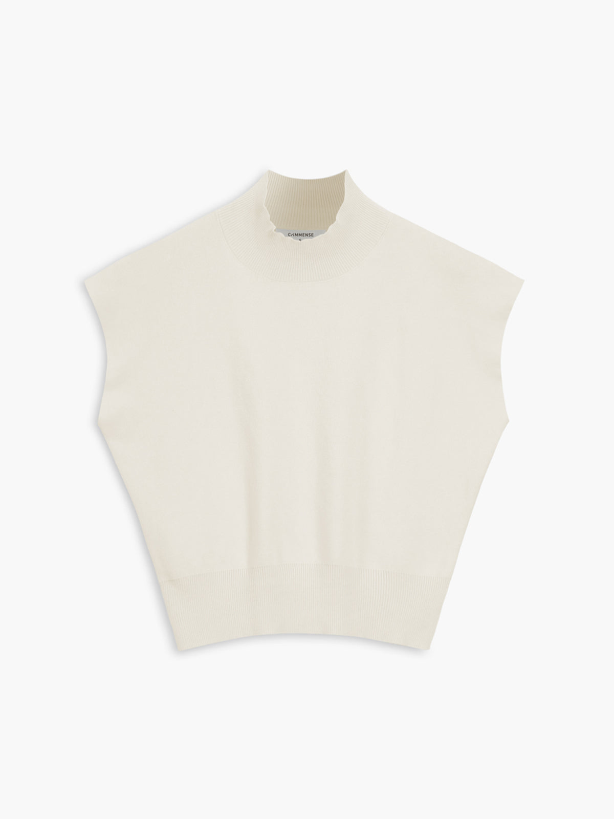 Noira | Mock-Neck Sleeveless Top