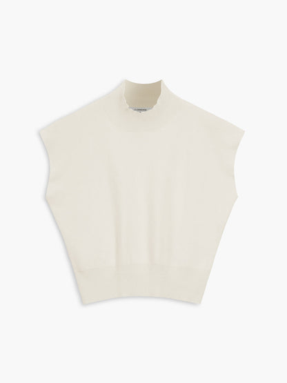 Noira | Mock-Neck Sleeveless Top