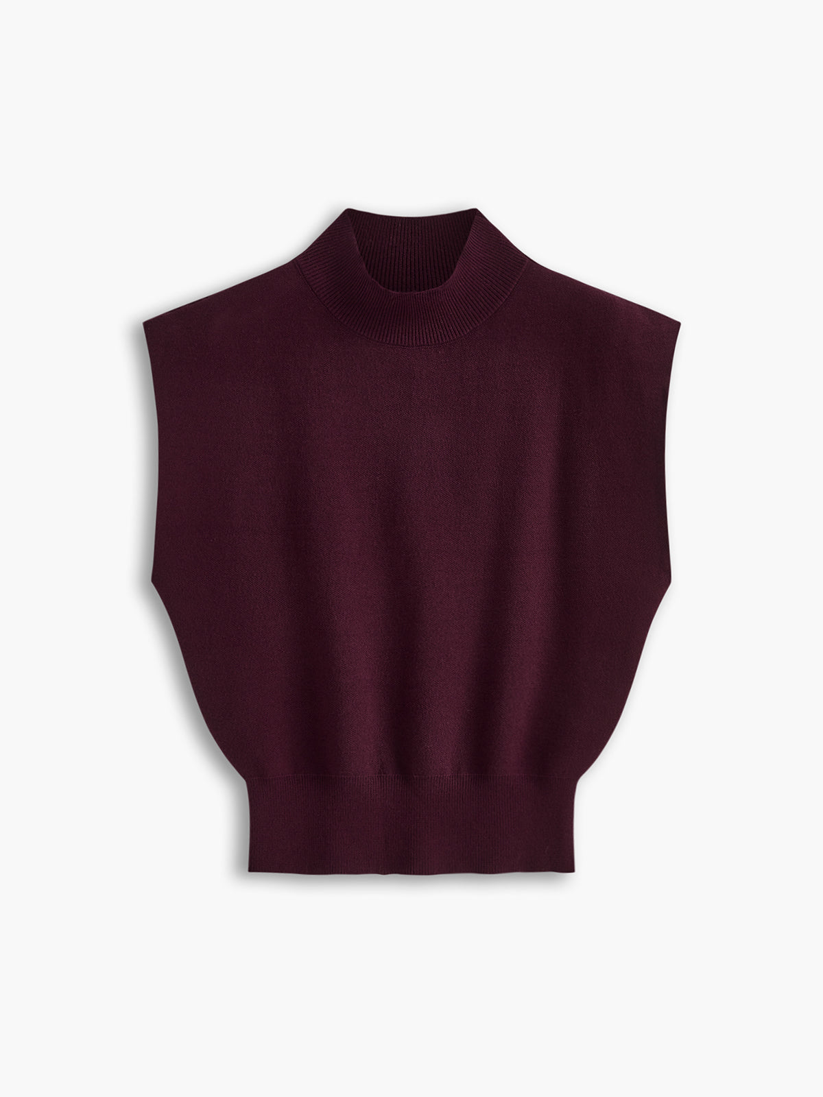 Noira | Mock-Neck Sleeveless Top
