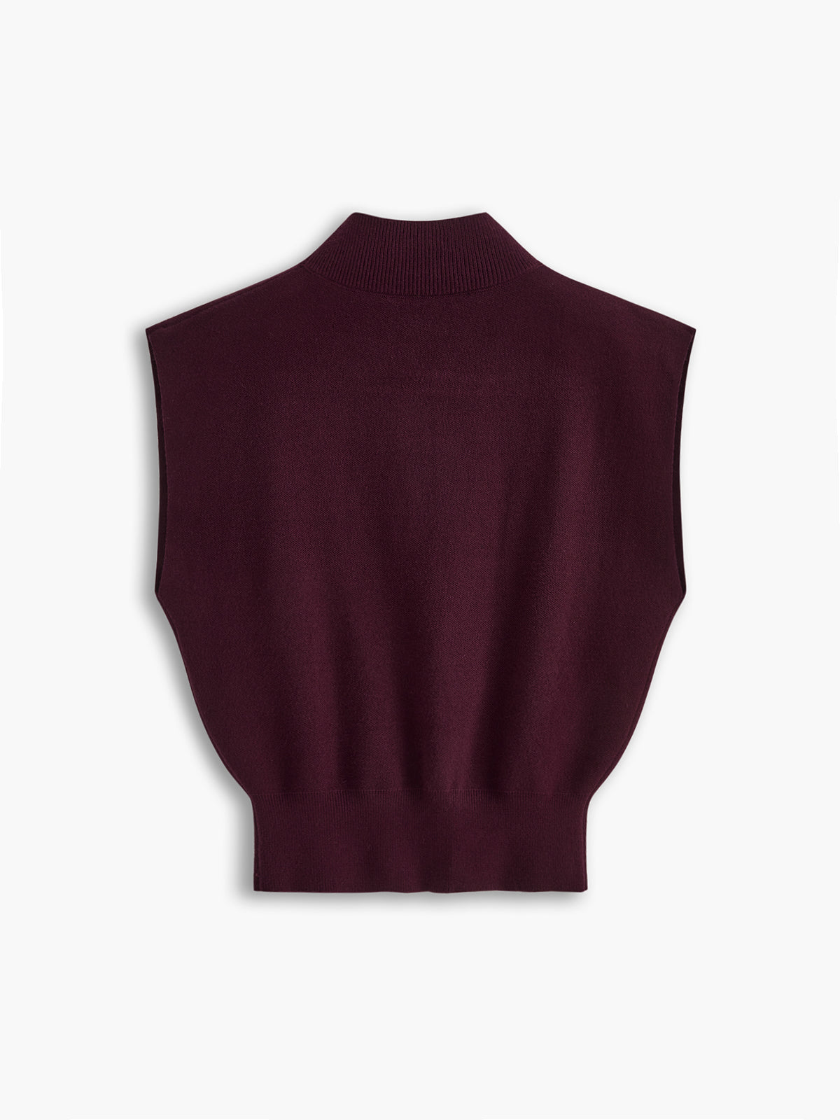 Noira | Mock-Neck Sleeveless Top