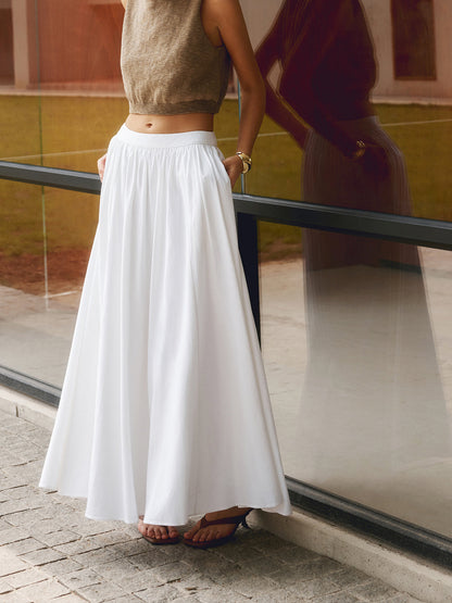 Florence | Pleated High-Waist Skirt