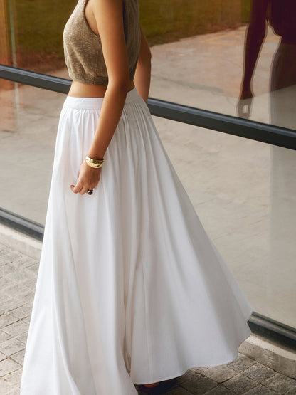 Florence | Pleated High-Waist Skirt
