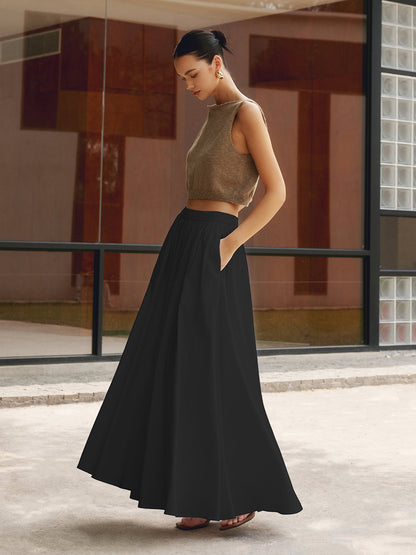 Florence | Pleated High-Waist Skirt