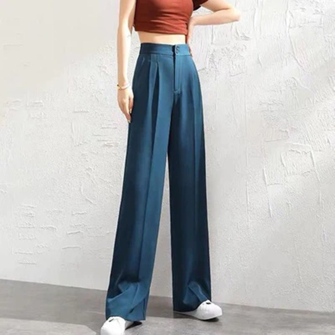 Charlotte | Linen Wide Leg Pants High Waisted Breathable Summer