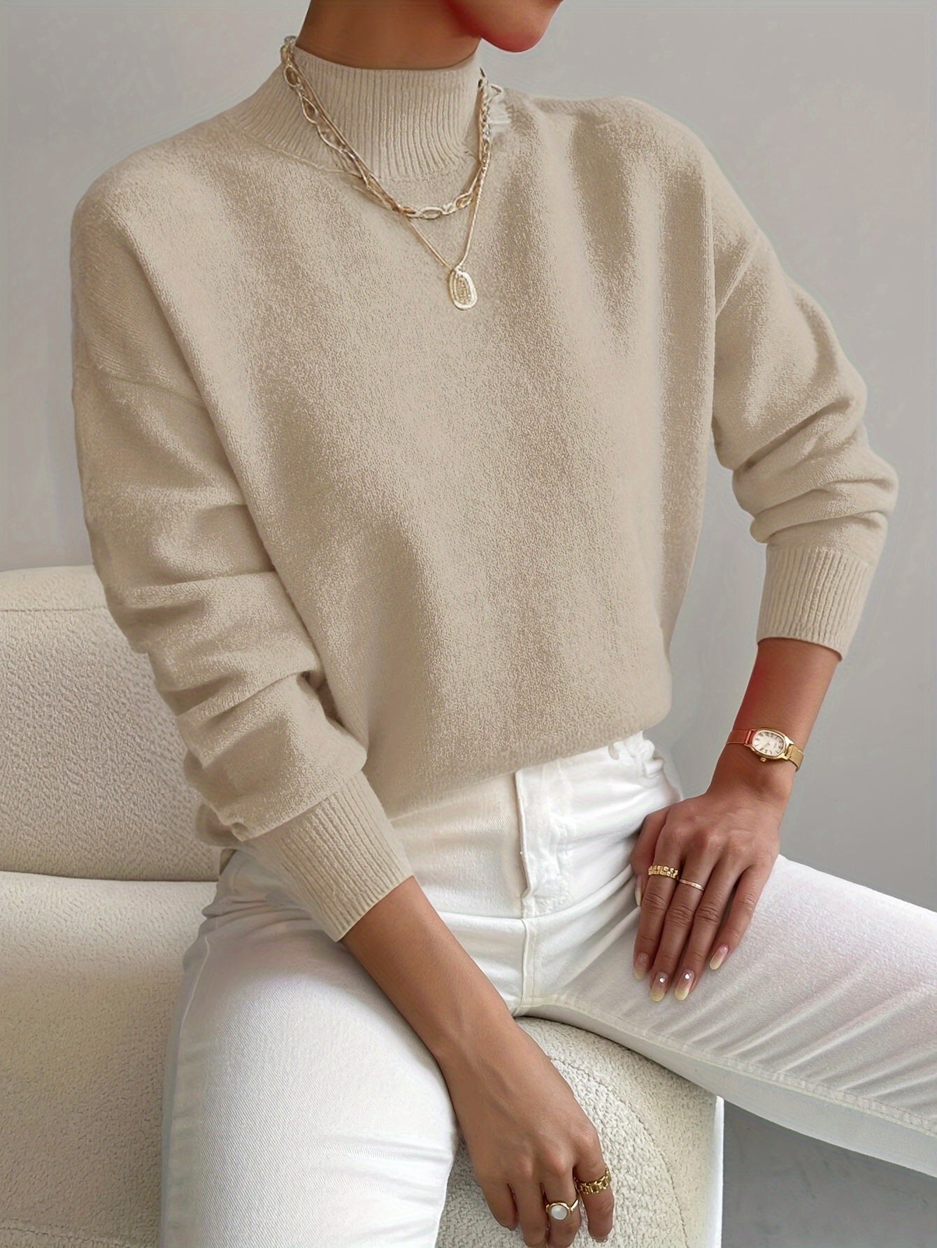 Elke | Women's Elegant Turtleneck Sweater