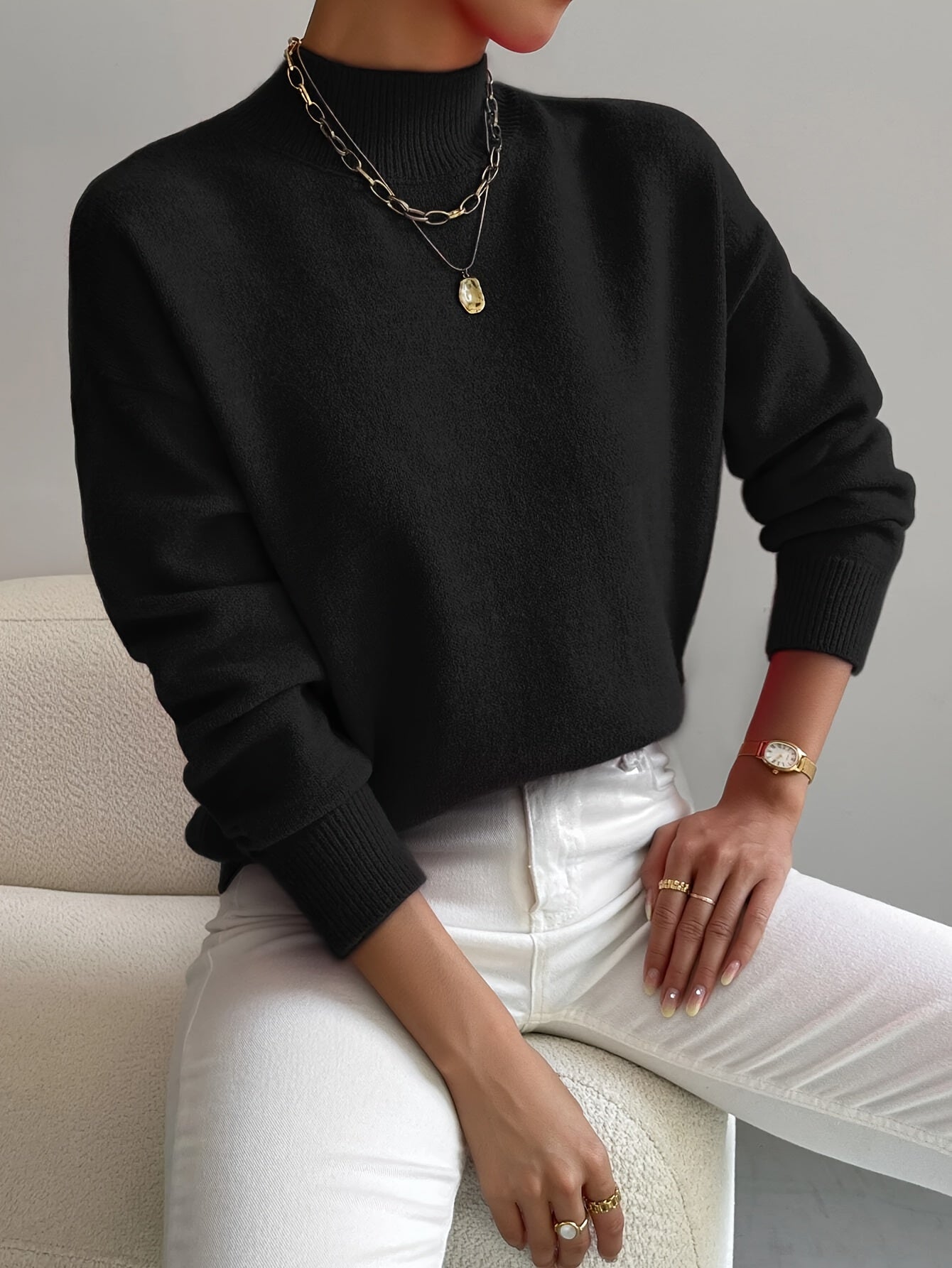 Elke | Women's Elegant Turtleneck Sweater
