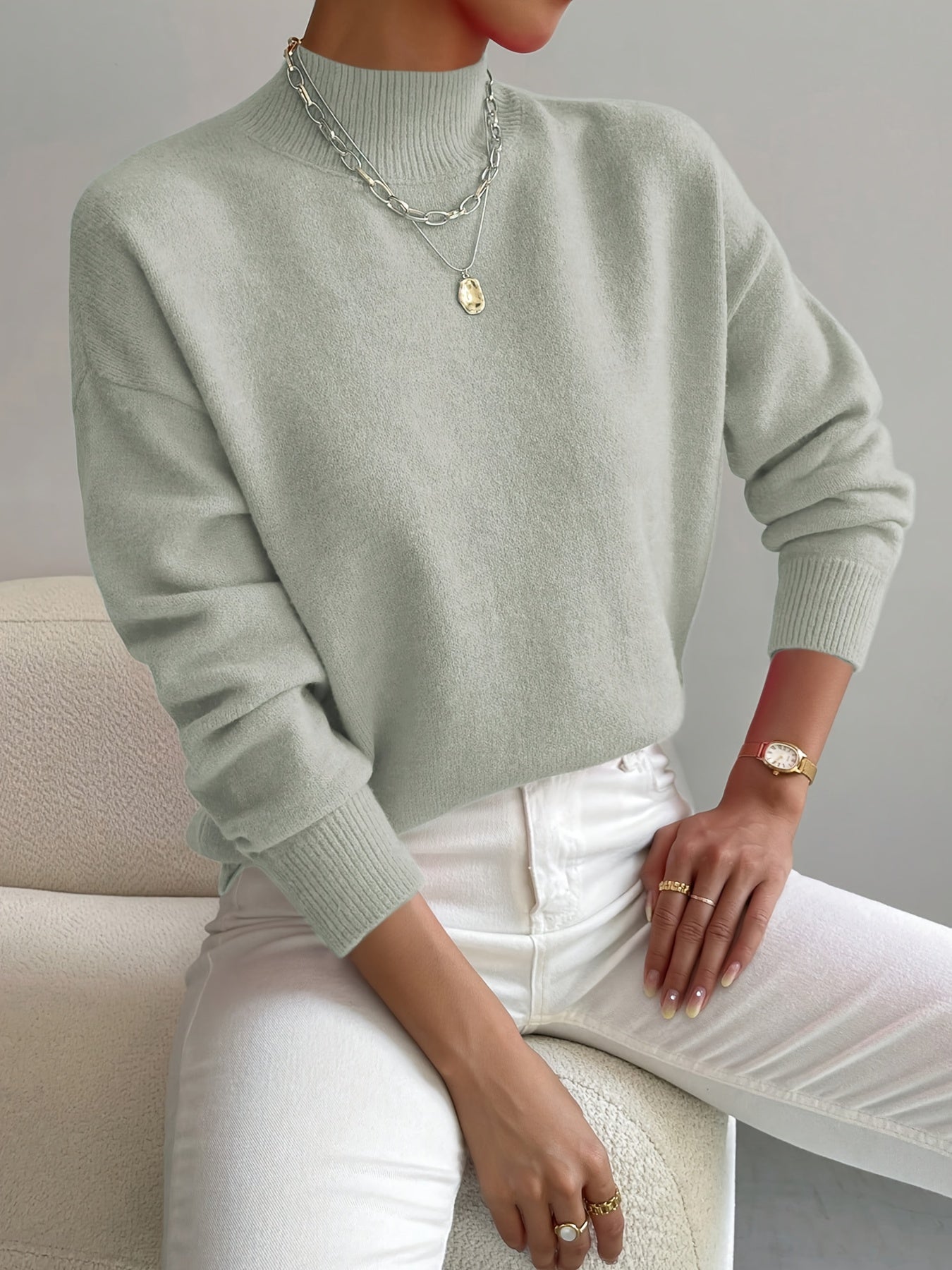 Elke | Women's Elegant Turtleneck Sweater