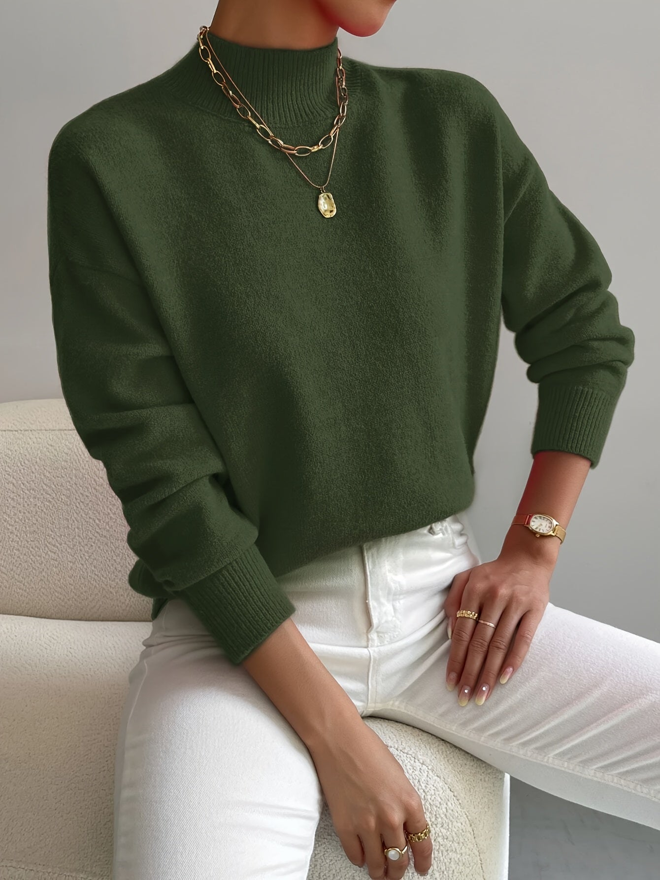 Elke | Women's Elegant Turtleneck Sweater