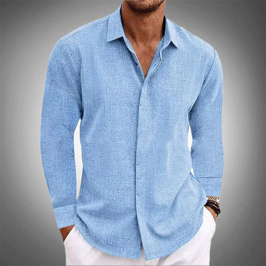 Bastiano | Men’s Casual Long Sleeve Button-Up Shirt