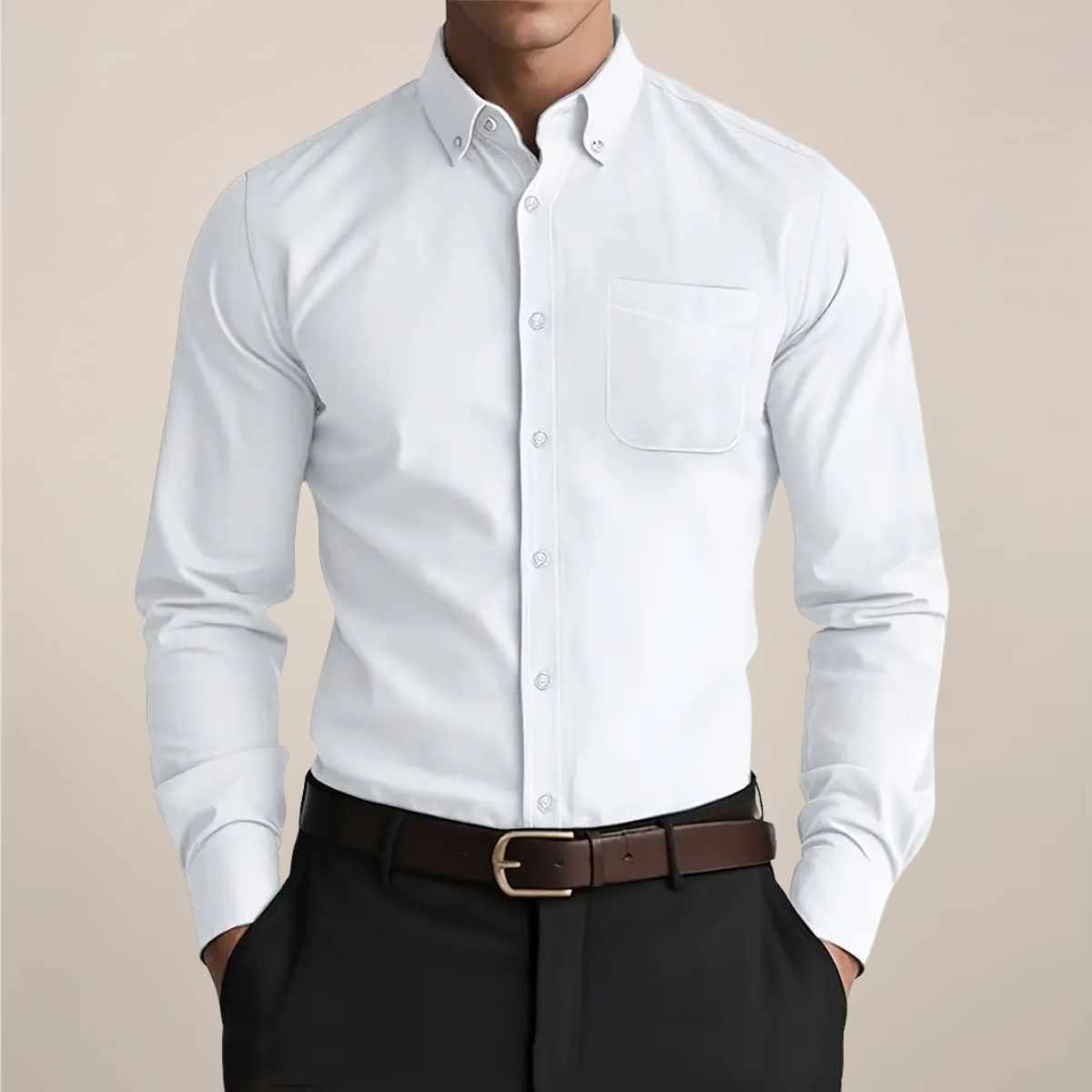 Bastiano | Men’s Classic Button-Down Long Sleeve Shirt