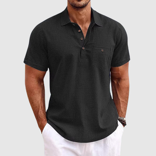 Roberto | Men’s Utility Pocket Polo Shirt