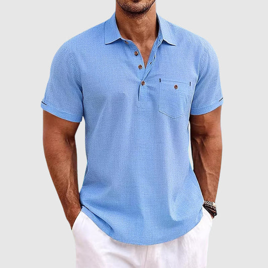 Roberto | Men’s Utility Pocket Polo Shirt