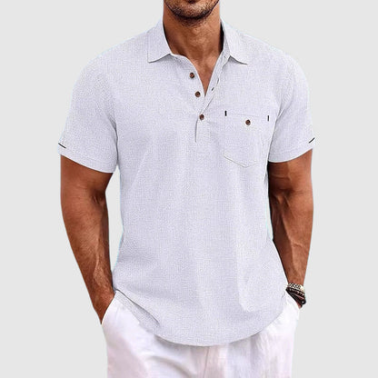 Roberto | Men’s Utility Pocket Polo Shirt