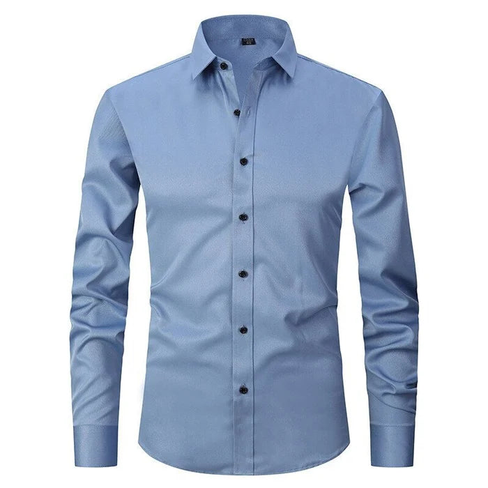 Valentino | Men’s Slim Fit Button Placket Formal Shirt