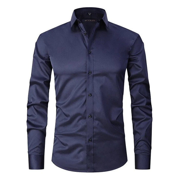 Valentino | Men’s Slim Fit Button Placket Formal Shirt