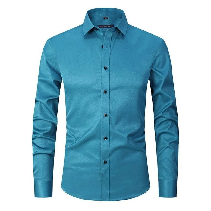 Valentino | Men’s Slim Fit Button Placket Formal Shirt