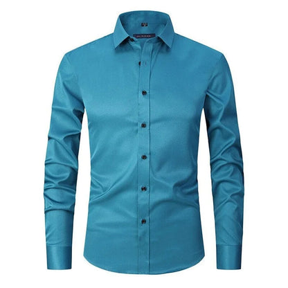 Valentino | Men’s Slim Fit Button Placket Formal Shirt