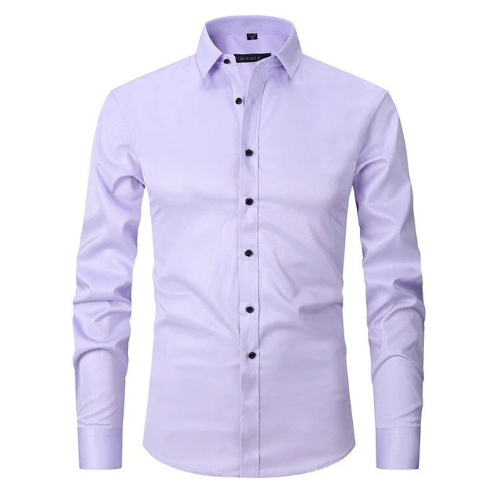 Valentino | Men’s Slim Fit Button Placket Formal Shirt