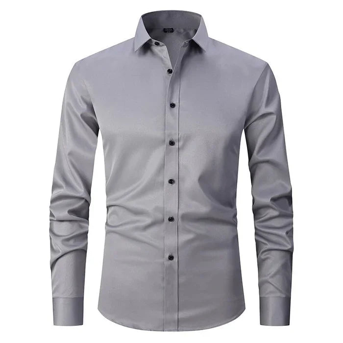 Valentino | Men’s Slim Fit Button Placket Formal Shirt