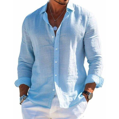 Adriano | Men’s Relaxed Fit Button-Up Casual Shirt