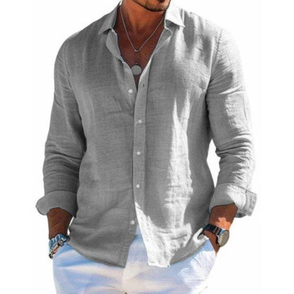 Adriano | Men’s Relaxed Fit Button-Up Casual Shirt