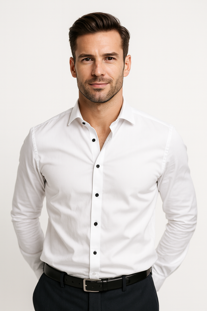 Alessandro | Men’s Slim Fit Button-Down Shirt