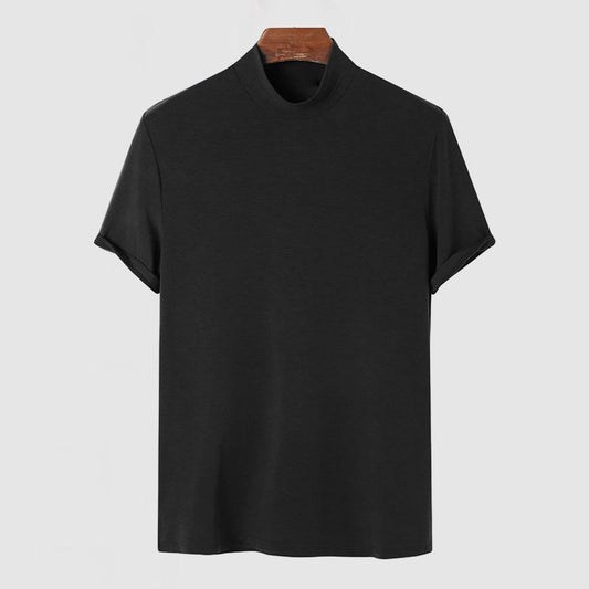 Marcello | Men’s Stand Collar Short Sleeve T-Shirt