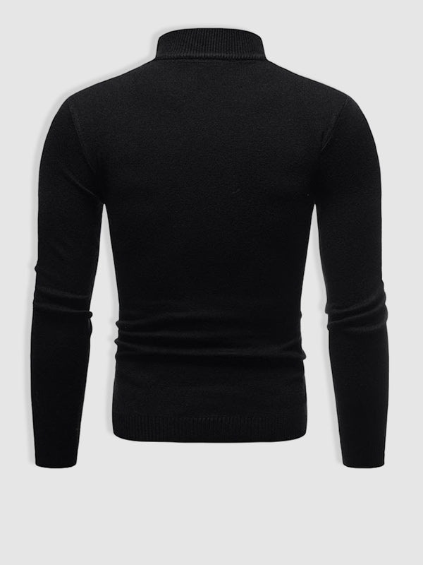 Alexander | Men’s Slim Fit Roll-Neck Sweater