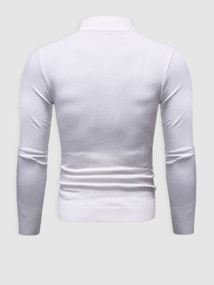 Alexander | Men’s Slim Fit Roll-Neck Sweater