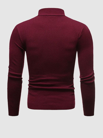 Alexander | Men’s Slim Fit Roll-Neck Sweater