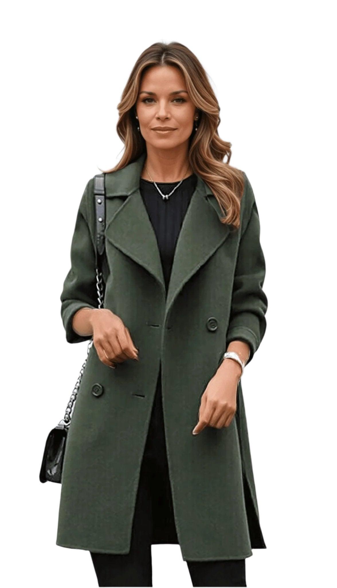 Sienna | Women's Classic Elegant Sleek Coat