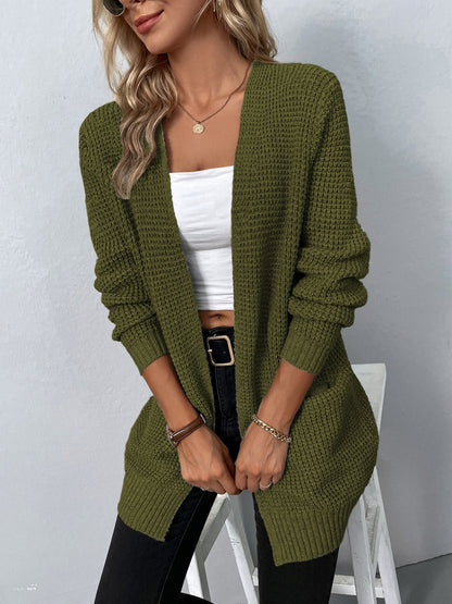 Doris | Women's Long Sleeve Knit Cardigan with Open Front