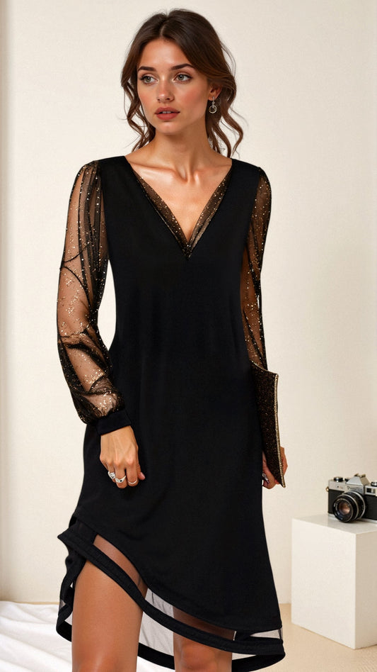 Kimberly | Women's Summer Evening Party Dress with Sequin