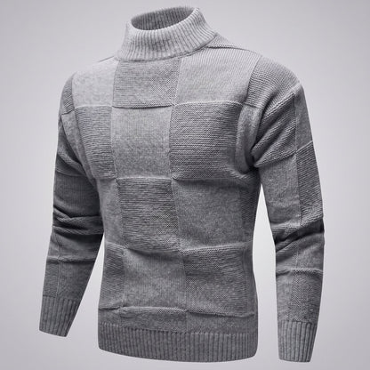 Andrew | Men’s Slim Fit Roll-Neck Sweater