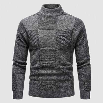 Andrew | Men’s Slim Fit Roll-Neck Sweater